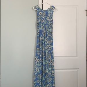 Maxi floral dress